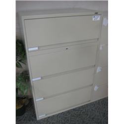 Global 4 Drawer Lateral File Cabinet