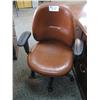 Image 1 : Brown Leather Multi Lever Task Chair