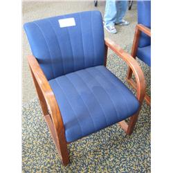 Mahogany Frame Client Chair