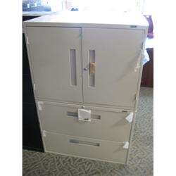 Global Tan 2 Drawer Legal File Cabinet