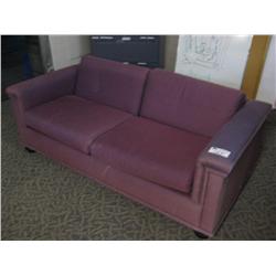Burgandy Reception Sofa
