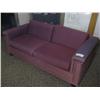 Image 1 : Burgandy Reception Sofa