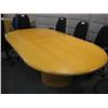 Image 1 : Maple 10' Racetrack Boardroom Table