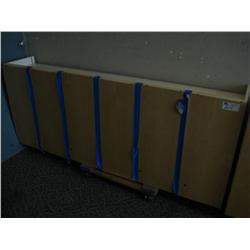 Maple Wall Mount 4 Drawer Cabinet