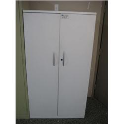 White  Hiboy Storage Cabinet