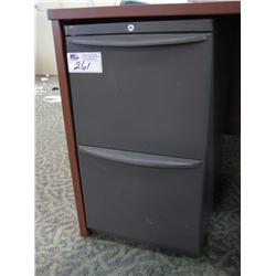 Grey File Pedestal