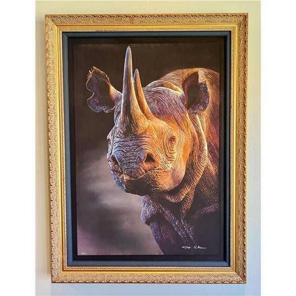 “DAMANIUS” Giclee by Renowned Wildlife Artist Stephan Alsac