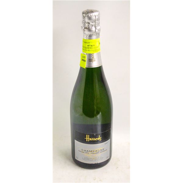 HARRODS GRAND RESERVE 750ML CHAMPAGNE