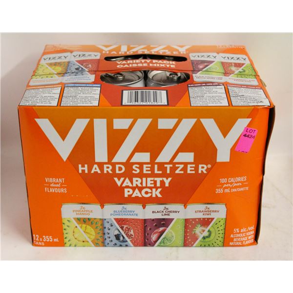 12PK VIZZY HARD SELTZER VARIETY PACK 100 CAL;