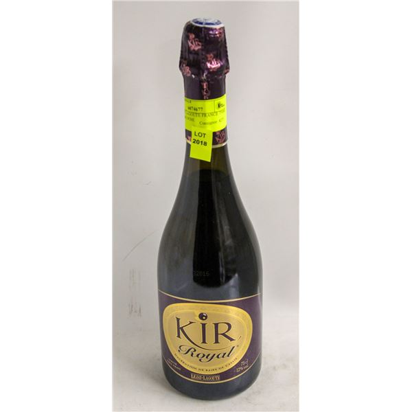 KIR ROYAL FRANCE 750ML SPARKLING WINE 12% ALC