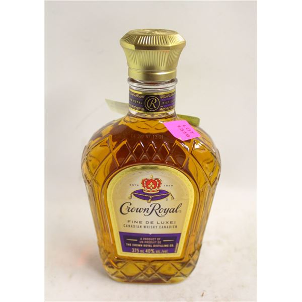 CROWN ROYAL WHISKEY 375 ML 40% ALC.