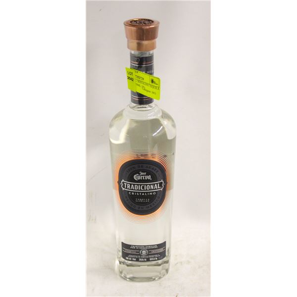 TRADICIONAL CRISTALINO TEQUILA RESPOSADO 750ML 35%