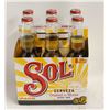 Image 1 : 6 PACK OF SOL BEER 4.5% 330ML