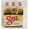 Image 1 : 6 PACK OF SOL BEER 4.5% 330ML