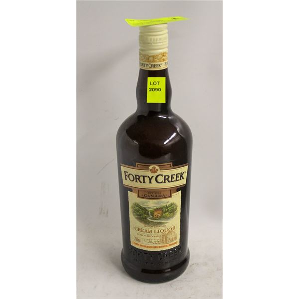 FORTY CREEK CREAM LIQUOR 750ML  17%