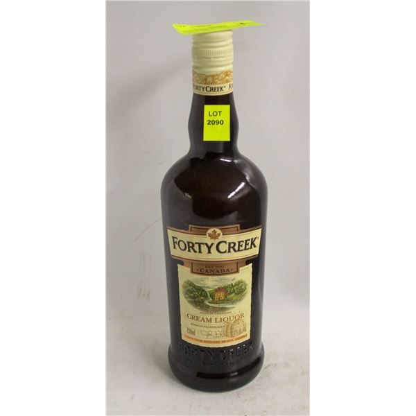 FORTY CREEK CREAM LIQUOR 750ML  17%