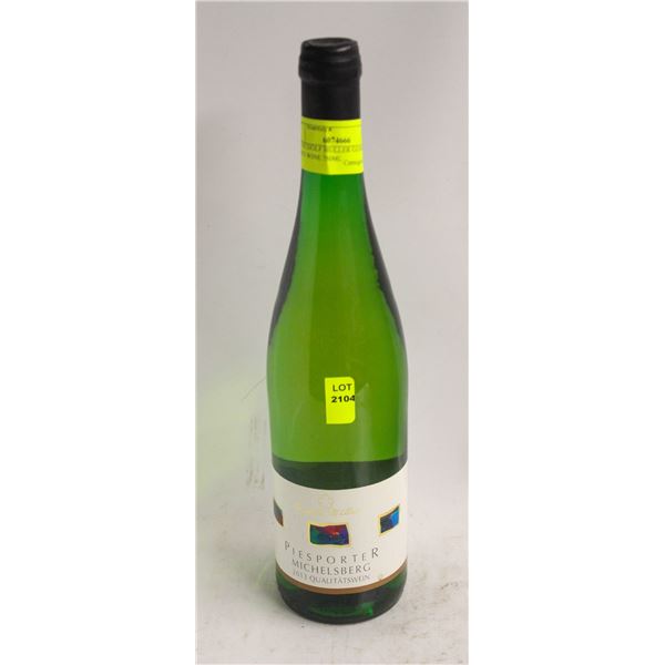2013 RUDOLF MULLER GERMAN WHITE WINE 750ML 8.5%