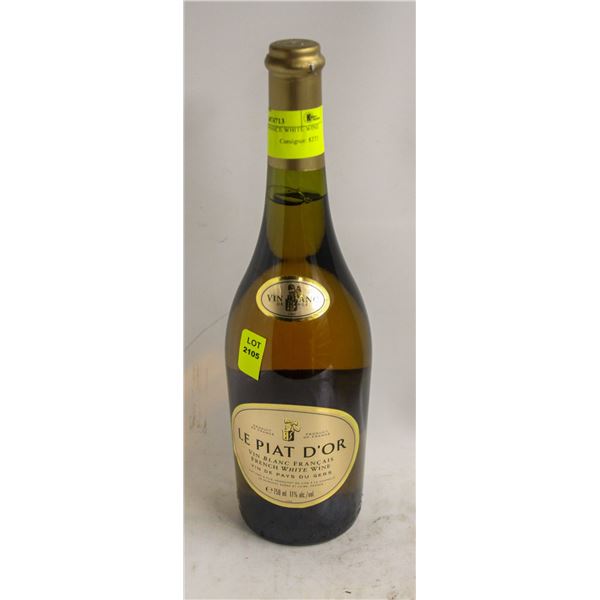 LE PIAT D'OR FRANCE WHITE WINE 750ML 11% ALCOHOL