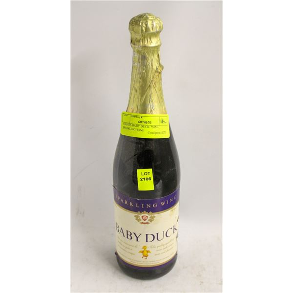 ANDRES BABY DUCK 750ML SPARKLING WINE 7% ALC