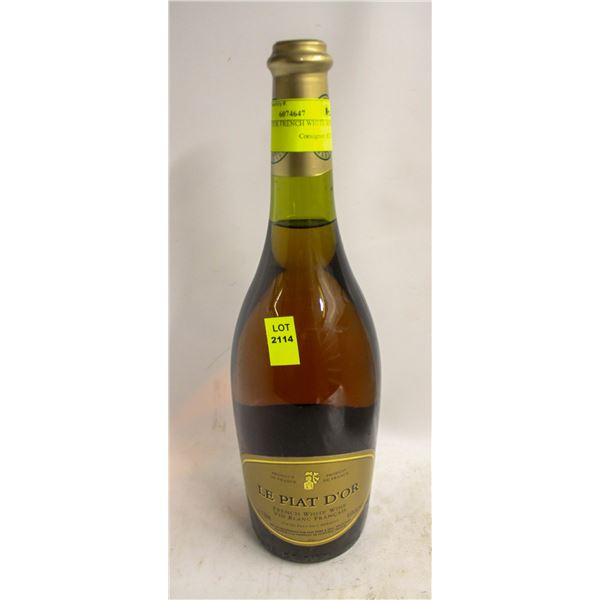LE PIAT D'OR FRENCH WHITE WINE 1L 9.5% ALCOHOL