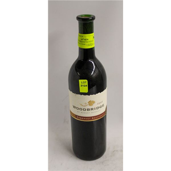 1996 WOODBRIDGE MONDAVI CALIFORNIA 750ML CABERNET