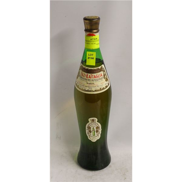 1989 FAZI-BATTAGLIA ITALY DRY WHITE WINE 750ML