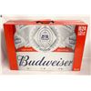 Image 1 : 24 PACK OF 355 ML  BUDWEISER CANS 5.0% ALC.