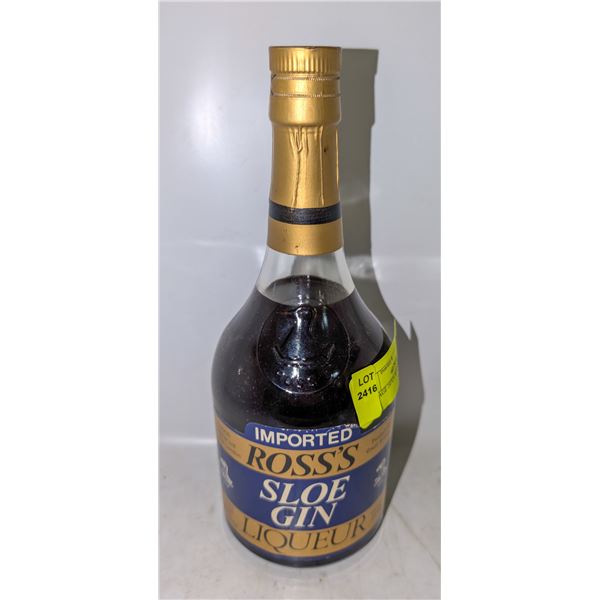VINTAGE 1970'S ROSS SLUE GIN 25OZ 28.6%