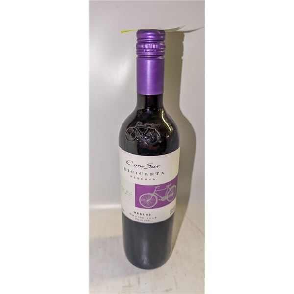 CONO SUR WINE BICICLETA MELOT RED WINE 750ML 13.5%