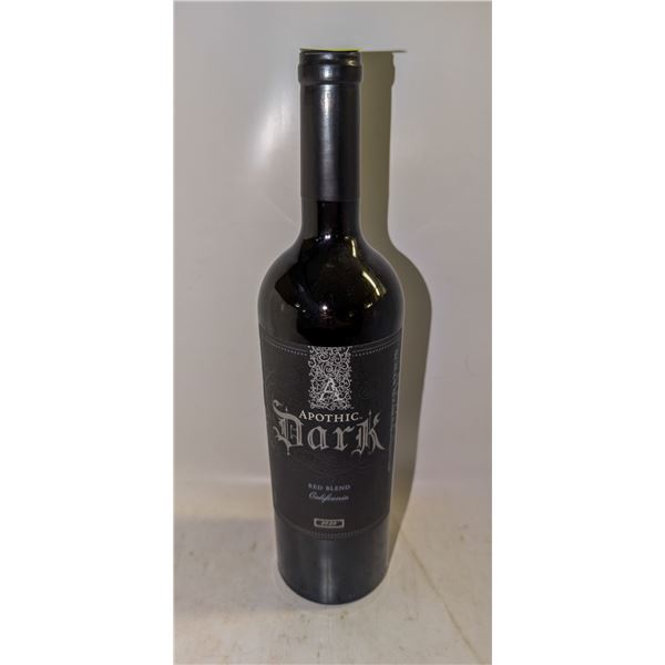 APOTHIC DARK WINE 750 ML 14% ALC