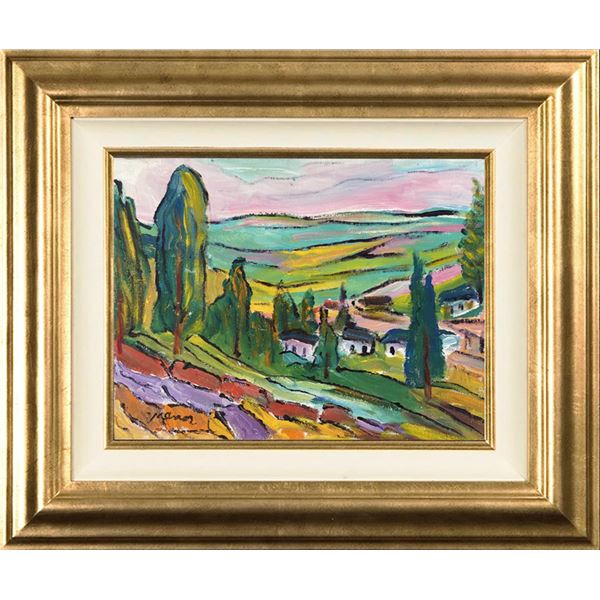 Blue Topped Homes by Manor Shadian