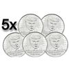 Donald Trump Mugshot Fine Silver Coin BUNDLE (5)