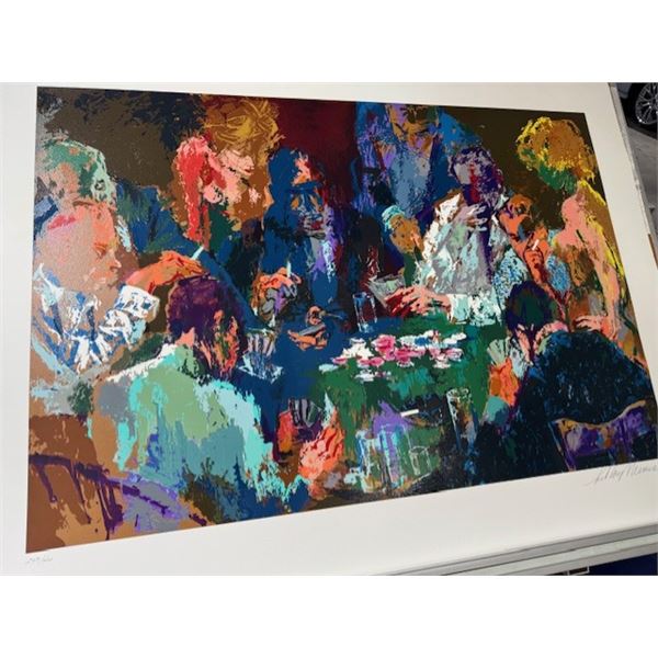LeRoy Neiman International Poker Limited Edition Serigraph