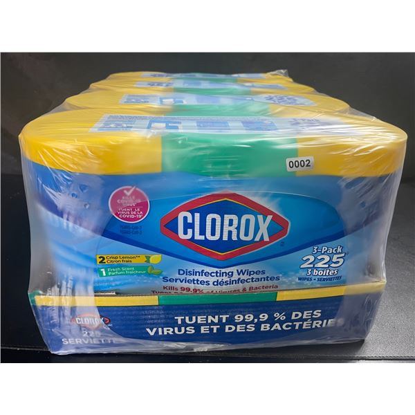 1 Case of Clorox Disinfecting Wipes - 12 Tubs Included! (75 Wipes Each) - New Sealed