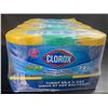 Image 1 : 1 Case of Clorox Disinfecting Wipes - 12 Tubs Included! (75 Wipes Each) - New Sealed