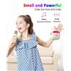 Image 8 : 1 Lenrue M58 Portable Karaoke Machine with Wireless Microphone & Colorful Lights - New in Box
