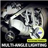 Image 4 : 1 LED Rechargeable Work Light - 500 Lumens; COB Inspection Light w/ 3 Modes - Brand New