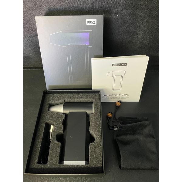 1 L8 High-Power Mini Turbo Fan/Air Blower; Portable & Rechargeable - Brand New