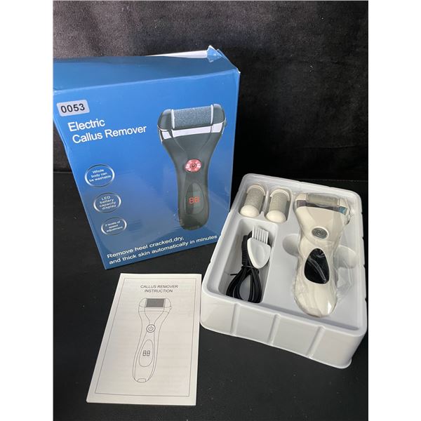 1 Electric Callus Remover for Feet/Fixes Dry and Cracked Heels - Brand New