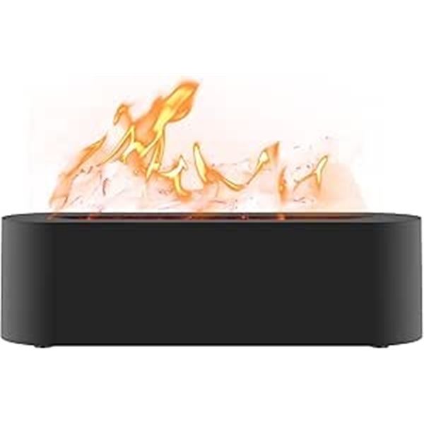 1 Flame Diffuser Essential Oil Aromatherapy Diffuser w/ 7-Color Lights - Timer/Auto-Off - New