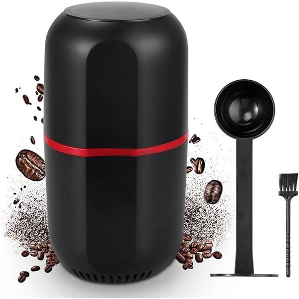 1 Electric Coffee Grinder/Herb Grinder (Model: M150B) - 120g Capacity - New