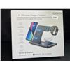 Image 1 : 1 Yoxinta 3-in-1 Wireless Charger - Charges Phone, Headphones, and Smart Watch - New