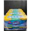 Image 1 : 1 Case of Clorox Disinfecting Wipes - 12 Tubs Included! (75 Wipes Each) - New Sealed