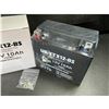 Image 2 : 1 Upstart Factory Activated Sealed Lead-Acid 12V 10Ah Battery; Motorcycle/ATV/Powersport Battery NEW
