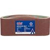 Image 1 : 10-Pack of Sanding Belts - 4" x 24" Size - P120 Grit - Brand New