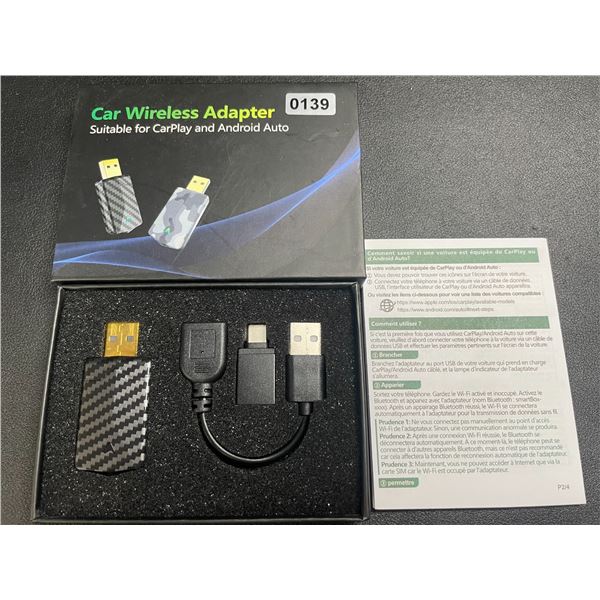 1 CarPlay and Android Auto Wireless Adapter - Brand New