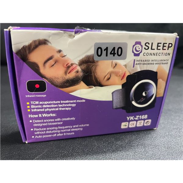 1 Sleep Connection Intelligent Anti-Snoring Wristband - New