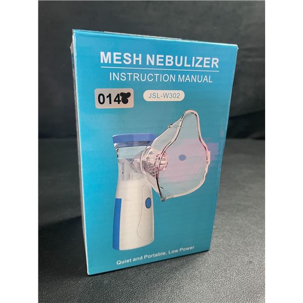 1 Portable Mesh Nebulizer Breathing Aid Device for Asthmatics - New