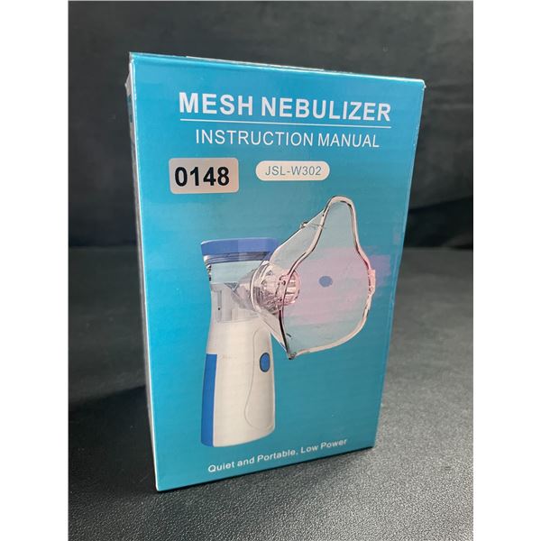 1 Portable Mesh Nebulizer Breathing Aid Device for Asthmatics - New