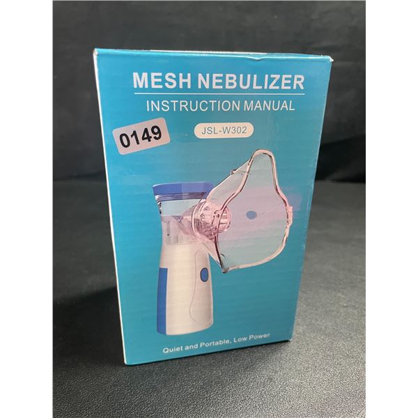 1 Portable Mesh Nebulizer Breathing Aid Device for Asthmatics - New